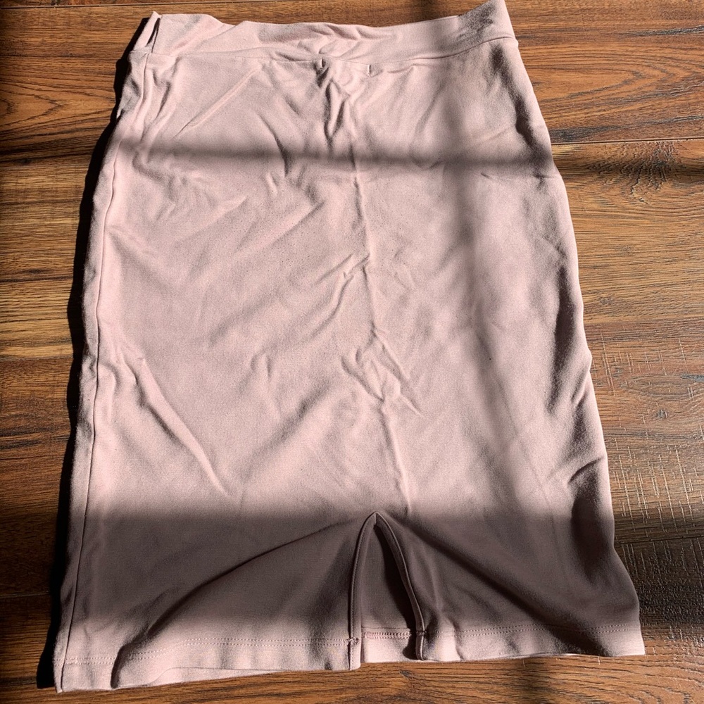 Pink Midi Skirt